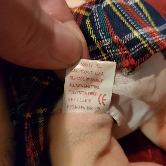 𝅺** Retired** TY Beanie Kid - GINGER (10 inch) - Picture 5 of 5